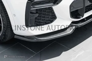ลิ้นหน้า Carbon Fiber BMW X6 G06 ทรง Maxton Design (แท้)
