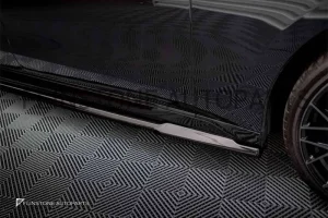 สเกิร์ตข้าง Carbon Fiber BMW i7 G70 ทรง Maxton Design (แท้)