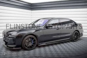 สเกิร์ตข้าง Carbon Fiber BMW i7 G70 ทรง Maxton Design (แท้)