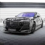 ลิ้นหน้า Carbon Fiber BMW i7 G70 ทรง Maxton Design V.3 (แท้)