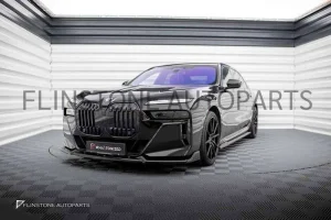 ลิ้นหน้า Carbon Fiber BMW i7 G70 ทรง Maxton Design V.2 (แท้)