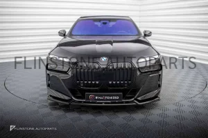 ลิ้นหน้า Carbon Fiber BMW i7 G70 ทรง Maxton Design V.2 (แท้)