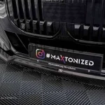 ลิ้นหน้า Carbon Fiber BMW i7 G70 ทรง Maxton Design V.1 (แท้)