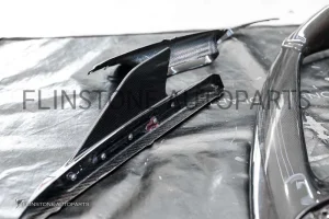สเกิร์ตข้าง Carbon Fiber Ferrari 488 GTB/Spider ทรง Capristo (แท้)