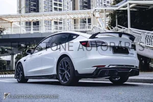 ดิฟฟิวเซอร์ Carbon Fiber Tesla Model 3 ทรง CMST V.5 (แท้)