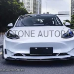 ชุดกันชนหน้า Carbon Fiber Tesla Model 3 ทรง CMST V.2 (แท้)