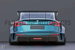 ชุดแต่งรอบคัน Tesla Model 3 ทรง Robot Craftman Hacker แบบ Widebody (แท้)