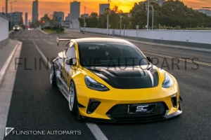 ชุดแต่งรอบคัน Tesla Model 3 ทรง Robot Craftman Hacker แบบ Widebody (แท้)