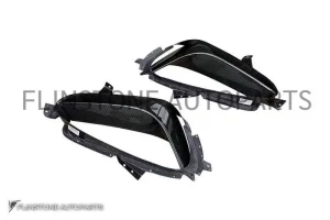 ช่องลมข้าง Carbon Fiber Ferrari SF90 ทรง OE Style (แท้)
