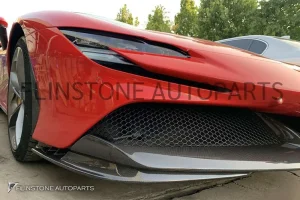 ลิ้นหน้า Carbon Fiber Ferrari SF90 ทรง OE Style (แท้)