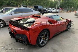 สปอยเลอร์ท้าย Carbon Fiber Ferrari SF90 ทรง OE Style (แท้)