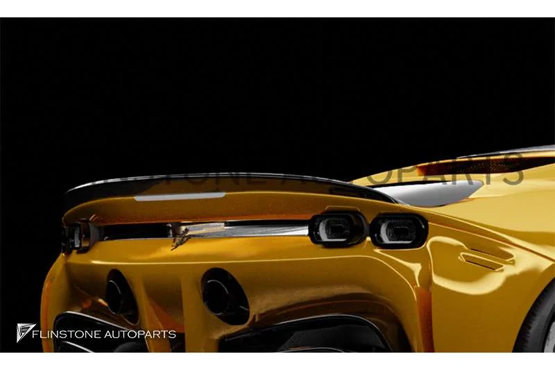 สปอยเลอร์ท้าย Carbon Fiber Ferrari SF90 ทรง Debora (แท้)