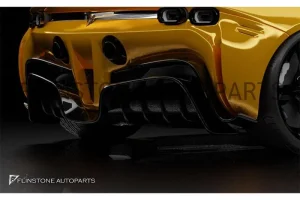 ดิฟฟิวเซอร์ Carbon Fiber Ferrari SF90 ทรง Debora (แท้)