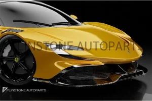 ลิ้นหน้า Carbon Fiber Ferrari SF90 ทรง Debora (แท้)