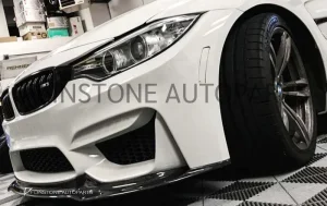 ลิ้นหน้า Carbon Fiber BMW M3 F80/M4 F82 ทรง VRS Style (แท้)