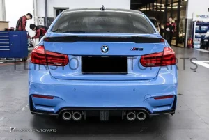 ดิฟฟิวเซอร์ Carbon Fiber BMW M3 F80 ทรง KNF Style (แท้)