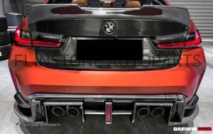 ดิฟฟิวเซอร์ Carbon Fiber BMW M3 G80 ทรง BKSS Style (แท้)