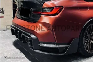 ดิฟฟิวเซอร์ Carbon Fiber BMW M3 G80 ทรง BKSS Style (แท้)