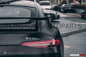 สเกิร์ตข้าง Carbon Fiber Mercedes Benz AMG GT63/S 4Door Coupe ทรง IMP (แท้)