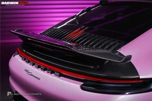 สปอยเลอร์ท้าย Carbon Fiber Porsche 911 Carrera ปี19-23 ทรง BKSSII Style
