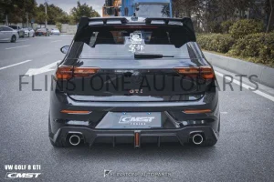 ดิฟฟิวเซอร์ Carbon Fiber Volkswagen Golf 8 ทรง CMST