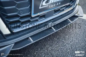 ลิ้นหน้า Carbon Fiber Audi A3/S3 ทรง CMST