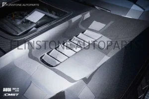 ฝากระโปรงหน้า Carbon Fiber Audi A3/S3 ทรง CMST V.2