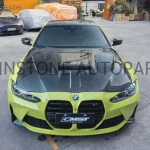 ฝากระโปรงหน้า Carbon Fiber BMW M4 G82 ทรง CMST V.2