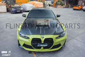 ฝากระโปรงหน้า Carbon Fiber BMW M4 G82 ทรง CMST V.2