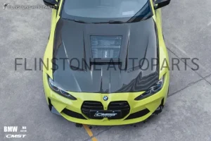 ฝากระโปรงหน้า Carbon Fiber BMW M4 G82 ทรง CMST V.2
