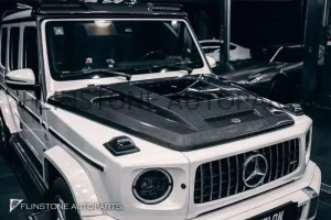 ฝากระโปรงหน้า Carbon Fiber W464 G-Class ทรง Darwin Pro แท้