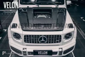 ฝากระโปรงหน้า Carbon Fiber W464 G-Class ทรง Darwin Pro แท้