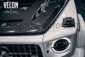 ฝากระโปรงหน้า Carbon Fiber W464 G-Class ทรง Darwin Pro แท้