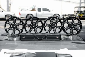ล้อ Custom Forged Lamborghini Tecnica Forged Wheels สำหรับ Lamborghini Huracan