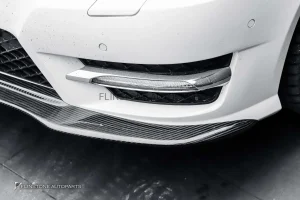 ลิ้นหน้า Carbon Fiber W204 C-Class Facelift ทรง BOCADESIGN Black Series