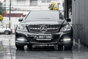 กระจังหน้า W204 ทรง Diamond สีเงิน-โครเมี่ยม