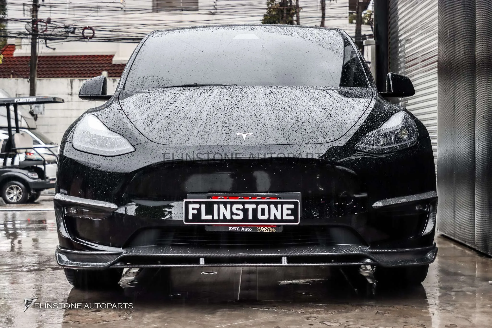ชุดแต่งรอบคันคาร์บอน Tesla Model Y ทรง CMST