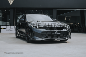 ลิ้นหน้า Carbon Fiber BMW G20 Lci ทรง Future Design แท้