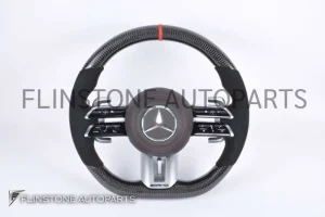พวงมาลัย Mercedes Benz 2023 Carbon Fiber / Alcantara