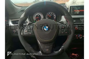 พวงมาลัย BMW //M Carbon Fiber / Alcantara ด้ายสีแดง