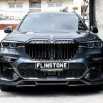กระจังหน้า BMW G07 X7 เส้นเดี่ยว สีดำเงา