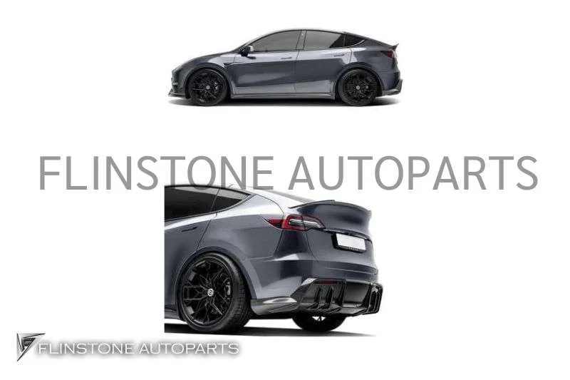 ดิฟฟิวเซอร์ Carbon Fiber Tesla Model Y ทรง ADDO