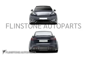 ลิ้นหน้า Carbon Fiber Tesla Model Y ทรง ADDO