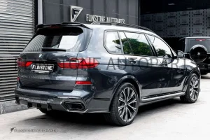 Exhaust Tips BMW X7 G07 Gloss Black