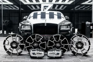 ล้อ Custom Forged Black Badge Design Wheel