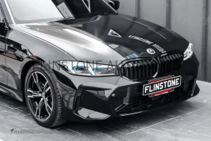 กระจังหน้า BMW G20 LCI เส้นคู่ สีดำเงา