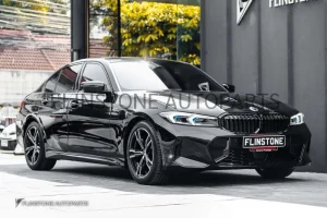 กระจังหน้า BMW G20 LCI เส้นคู่ สีดำเงา