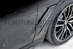 แก้มหน้า Carbon Fiber BMW X6 G06 ทรง FD Design