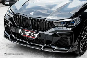 ลิ้นหน้า Carbon Fiber BMW X6 G06 ทรง FD Design