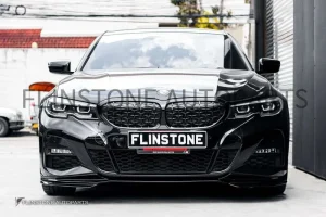 กระจังหน้า BMW G20 Diamond สีดำเงา ไม่มีกล้อง
